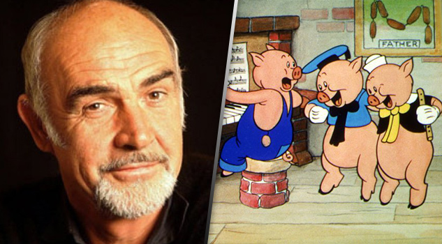 Story 1: Sean Connery – The 3 Little Pigs