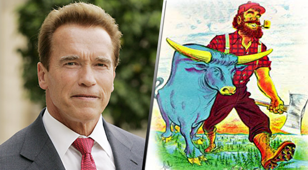Story 18: Arnold Schwarzenegger – Paul Bunyan